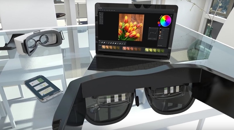 Conheça "Monitorless" o óculos conceito da Samsung que quer revolucionar o mercado
